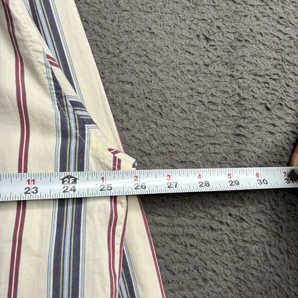 The Old Frontier Clothing Co Shirt Long Sleeve 1/2 Button Up Men's 2XL USA Made - Picture 7 of 8